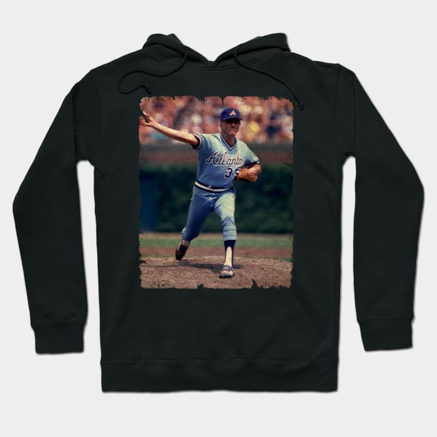 Phil Niekro - Remembered For Mastery of The Knuckleball Hoodie by PESTA PORA